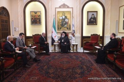 Patriarch of antioch receives turkish ambassador in syria 3