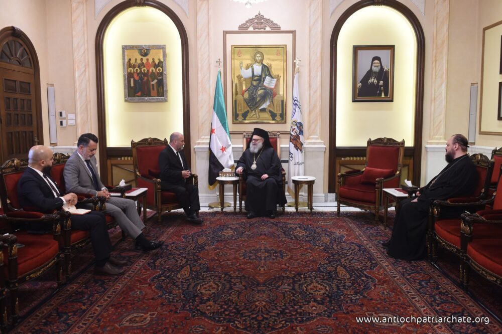 Patriarch of antioch receives turkish ambassador in syria 3