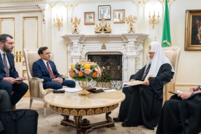 Patriarch of moscow meets turkish ambassador to russia 1