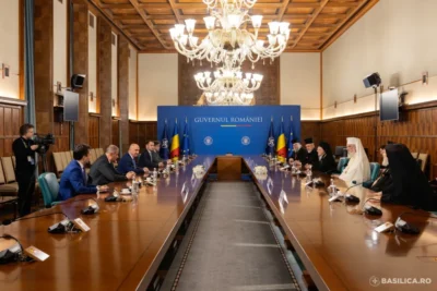 Intalnire bartolomeu patriarhul daniel guvernul romaniei 2025 11