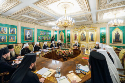 Holy synod of the russian orthodox church convenes today 2
