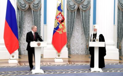 Putin kirill alone