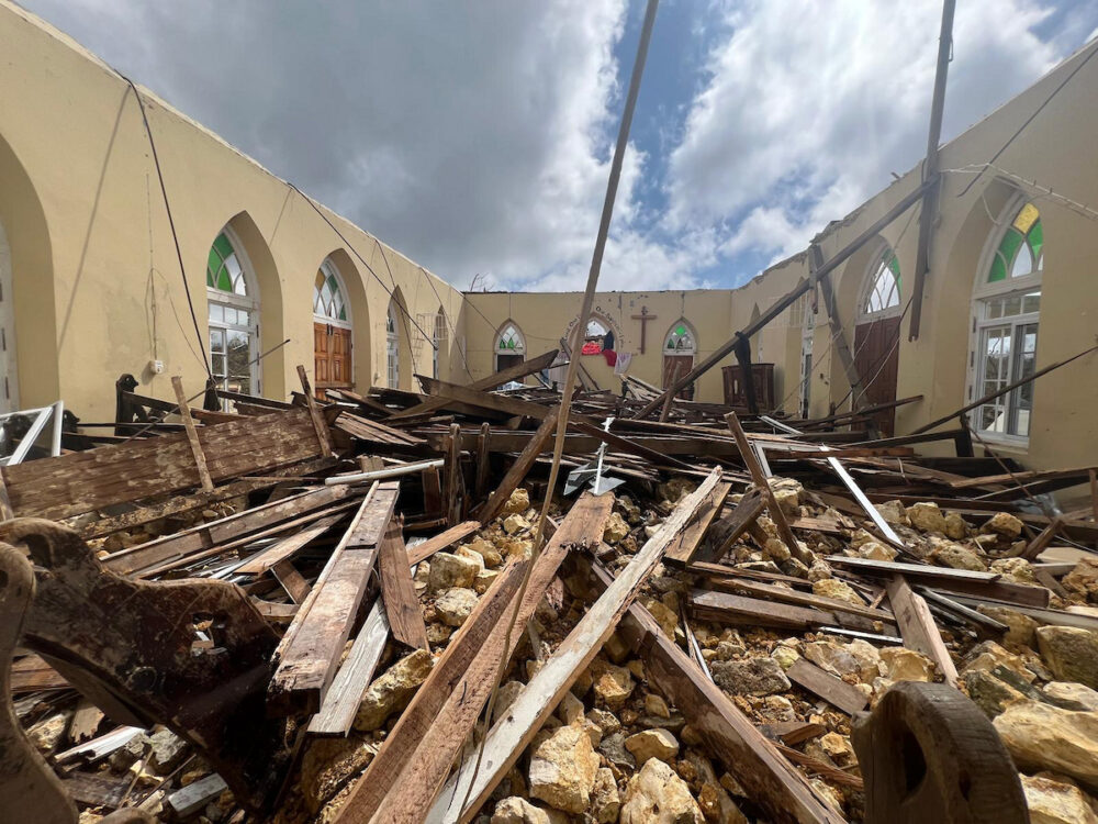BuckinghamBaptistChurch Damage