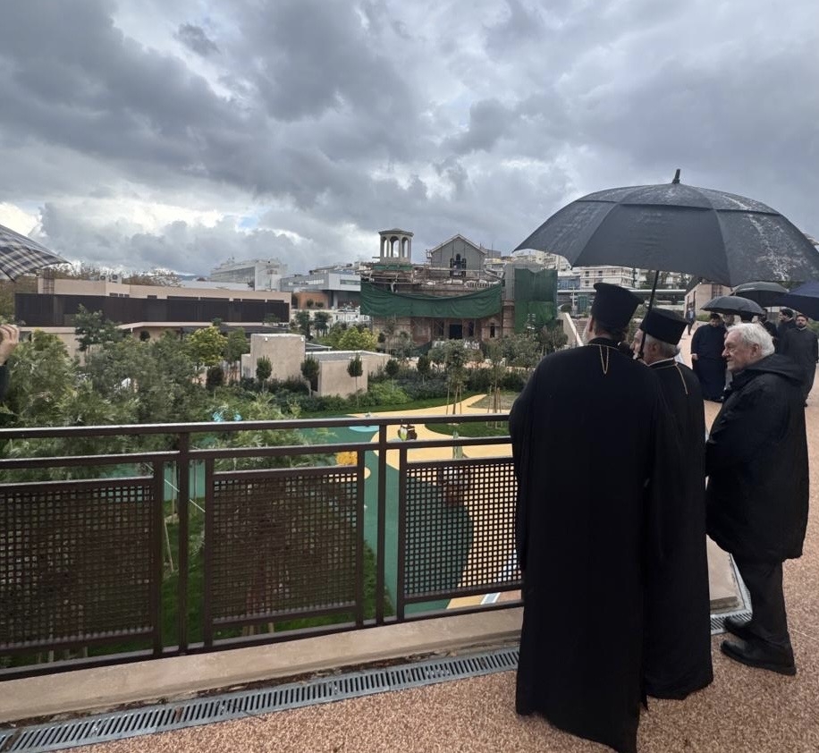 Episkepsi archiepiskopou amerikis sto ioniko kentro tis i m neas ionias