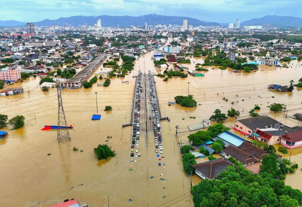 Flooding in southern thailand