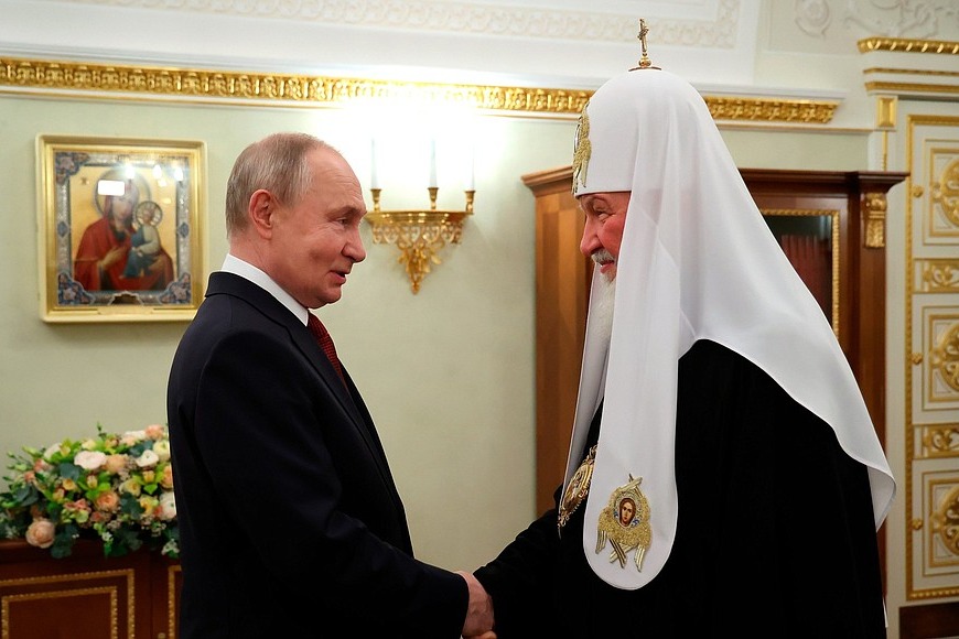 Putin kirill of moscow