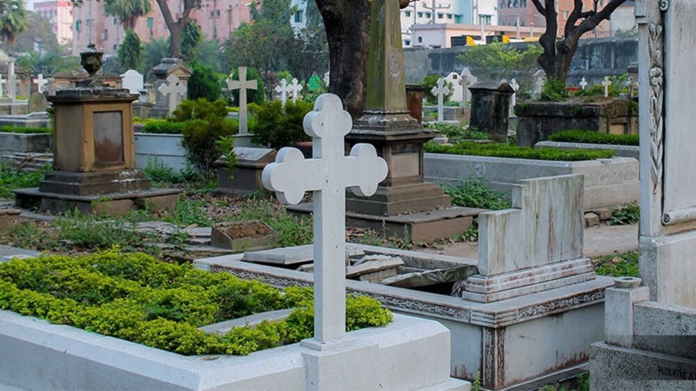 Burial cemetery