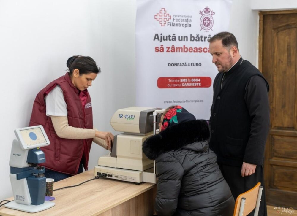 Caravana oftalmologica a patriarhiei romane in protopopiatul sascut bacau
