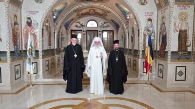 Pf daniel audienta patriarhia ecumenica