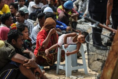 Kuala,Lumpur, ,Dec.january,2015:,Rohingyas,Mother,With,Her,Child