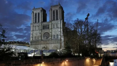 Skynews notre dame cathedral