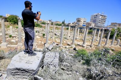 Destruction in southern Lebanese city of Tyre after Israeli strikes