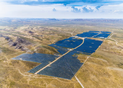 Panoramic,View,Of,The,Solar,Photovoltaic,Panels,In,The,Mountain