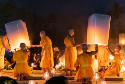Central,Java,,Indonesia.,Mei,,18 2019.,Vesak,Day,In,Borobudur,Temple