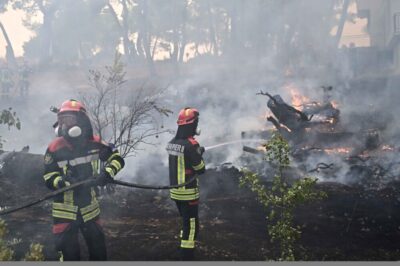Fire greece