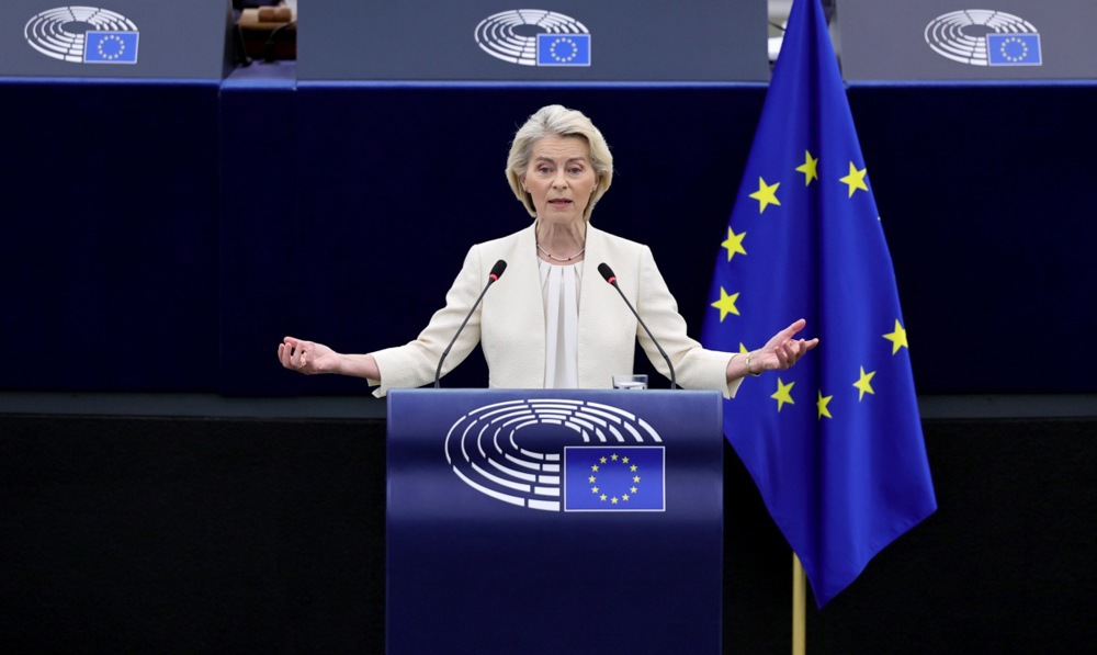 European Parliament session in Strasbourg